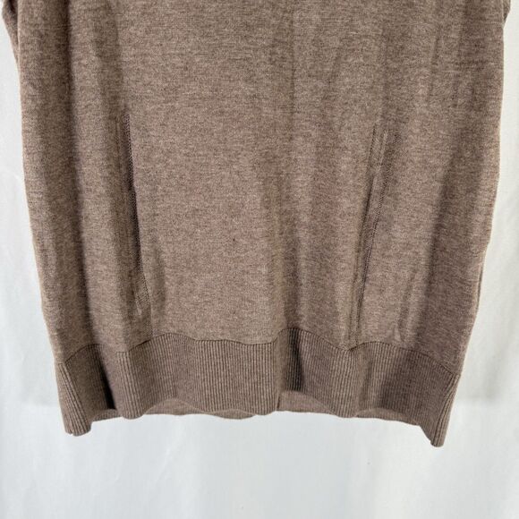 Banana Republic Tank Top Womens XS Brown Knit Sleeveless Round Neck Cotton Blend - Picture 3 of 9